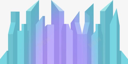柱状图png免抠素材_新图网 https://ixintu.com 几何 时尚 科技 立体 紫色 蓝色