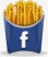 Facebook法国人炸薯条社交薯条图标png_新图网 https://ixintu.com Facebook French facebook fries 法国人 炸薯条