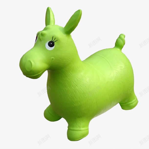 绿色小马儿童玩具png免抠素材_新图网 https://ixintu.com 儿童 小马 玩具 绿色小马 绿色玩具