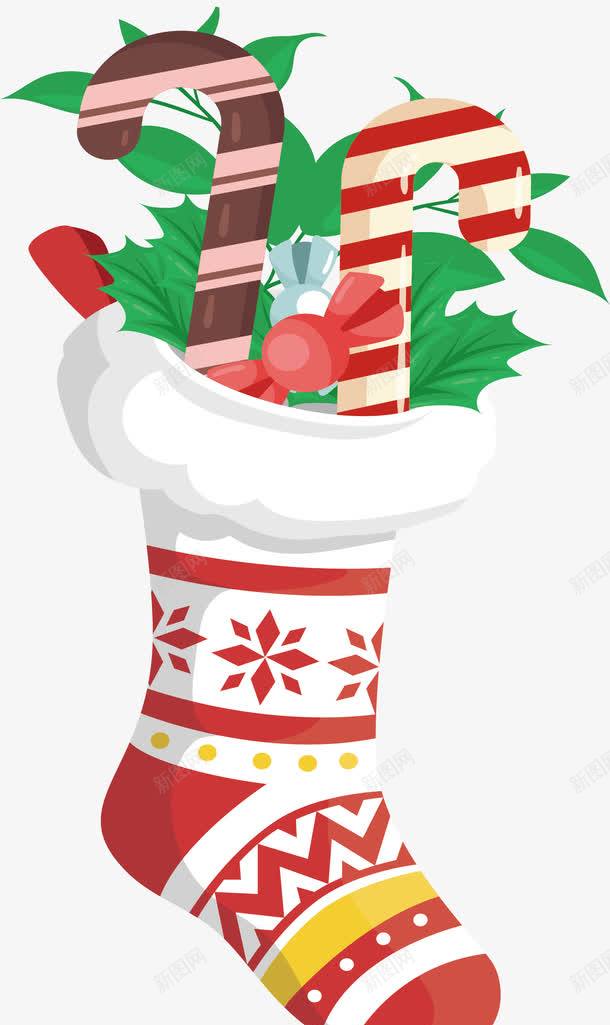 装了礼物的圣诞袜png免抠素材_新图网 https://ixintu.com 圣诞礼物 圣诞节 圣诞袜 矢量png 礼物圣诞袜 红色圣诞袜