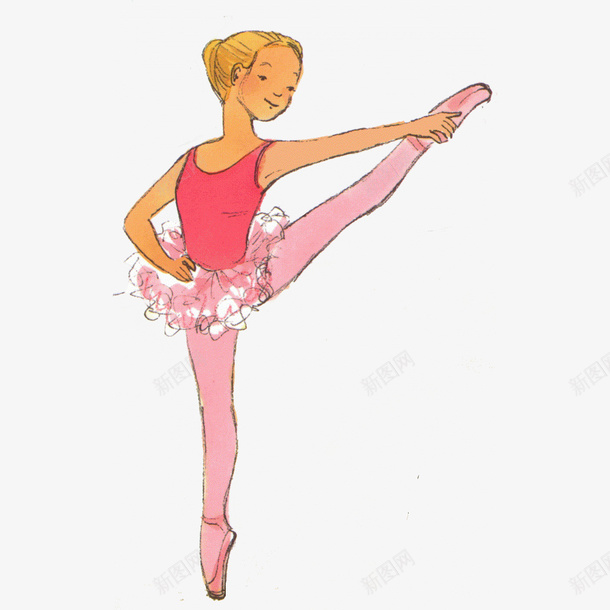 可爱的少儿芭蕾舞女孩插画png免抠素材_新图网 https://ixintu.com 卡通 女孩 少儿 少儿芭蕾 广告 手绘 插画 教育 海报 舞者 芭蕾 芭蕾舞