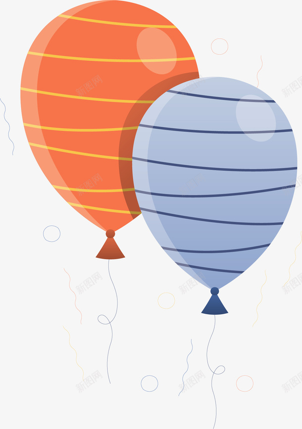 新年派对条纹气球矢量图ai免抠素材_新图网 https://ixintu.com 2019新年 新年派对 条纹气球 气球 派对气球 矢量png 矢量图
