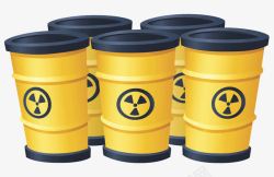核标志核原料罐子高清图片
