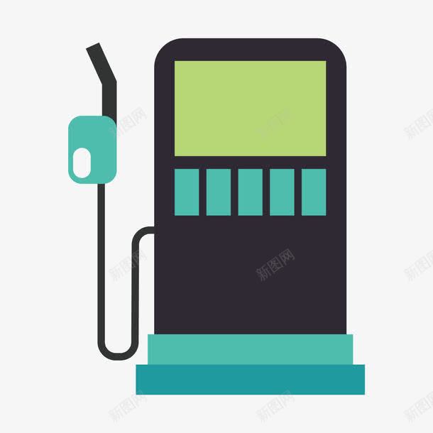 扁平加油站图标png_新图网 https://ixintu.com 图标 标签