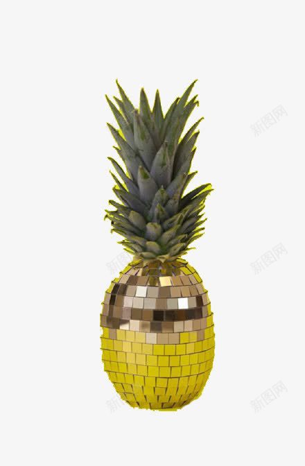 创意菠萝png免抠素材_新图网 https://ixintu.com 创意水果 广告创意 装饰菠萝
