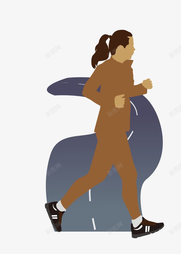 卡通图案运动项目长跑png免抠素材_新图网 https://ixintu.com 卡通图案 跑步的人 运动人物 运动跑道 运动项目长跑 长跑