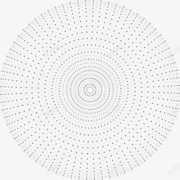 黑色纹理圆形创意图案png免抠素材_新图网 https://ixintu.com 创意 圆形 纹理 黑色
