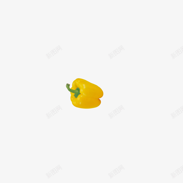 黄色的菜椒png免抠素材_新图网 https://ixintu.com 菜椒 蔬菜 黄色
