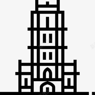 圣布拉沃大教堂图标图标