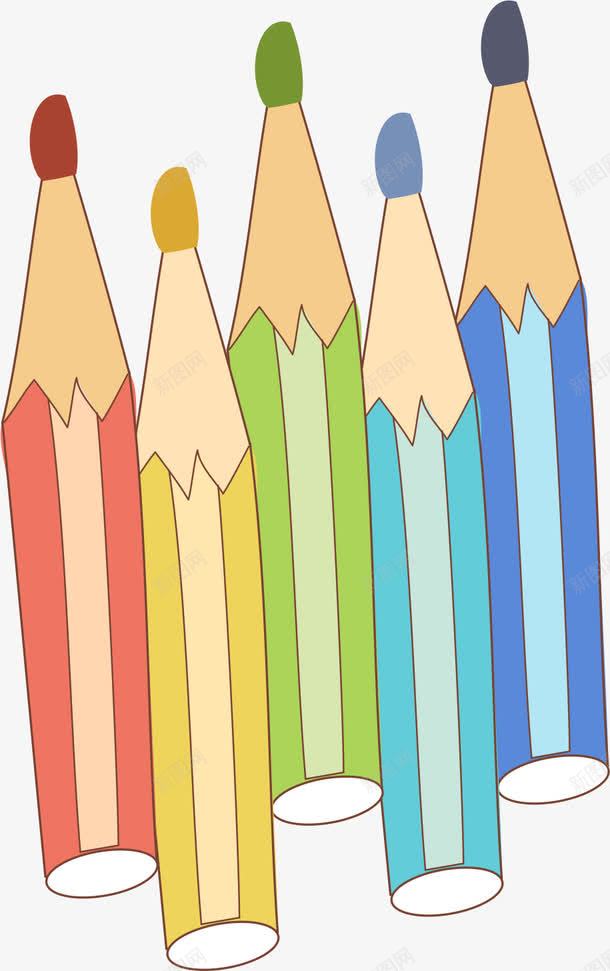 手绘彩铅png免抠素材_新图网 https://ixintu.com AI 卡通 彩色 彩铅 手绘 线条 铅笔
