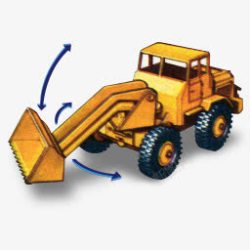 tractor哈提拉拖拉机铲与运动图标高清图片