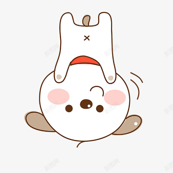 可爱卡通动物png免抠素材_新图网 https://ixintu.com 动物 卡通 童心 装饰
