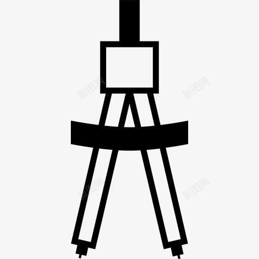 圆规标志图标png_新图网 https://ixintu.com 