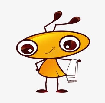 可爱蚂蚁png免抠素材_新图网 https://ixintu.com 可爱卡通 可爱蚂蚁