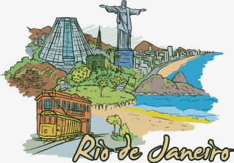 巴西里约热内卢png免抠素材_新图网 https://ixintu.com 2016奥运会 巴西 里约奥运会