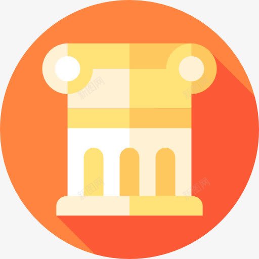 历史图标png_新图网 https://ixintu.com 历史 古迹 教育 柱 艺术