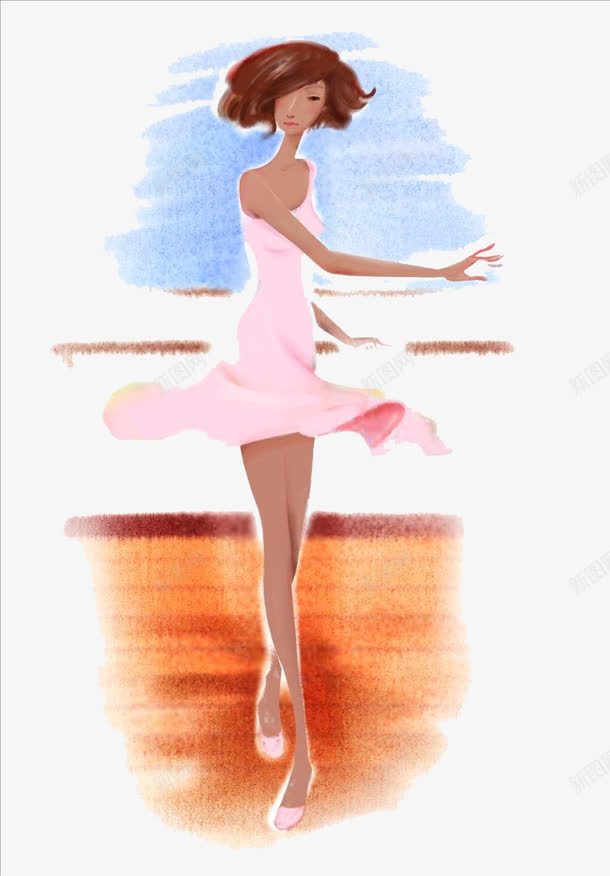 一个人跳舞png免抠素材_新图网 https://ixintu.com 卡通手绘 忧伤的 手舞足蹈 舞动全城 舞蹈 跳舞 蹦跳