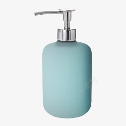 欧式皂液器天蓝色皂液器高清图片