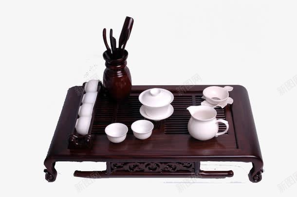 功夫紫砂茶杯茶壶茶道png免抠素材_新图网 https://ixintu.com 产品实物 白色 茶具 茶道