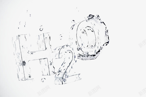 透明质感的水元素png免抠素材_新图网 https://ixintu.com 元素 剔透 水 质感