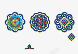 中国风传统文化花纹素材