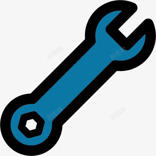 扳手图标png_新图网 https://ixintu.com 工具和器具 扳手 维修 螺丝刀 设置