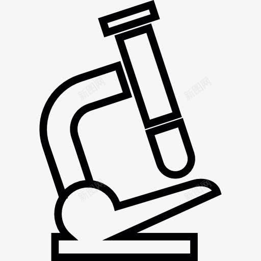 显微镜图标png_新图网 https://ixintu.com 实验 实验室 教育 显微镜实验室 科学