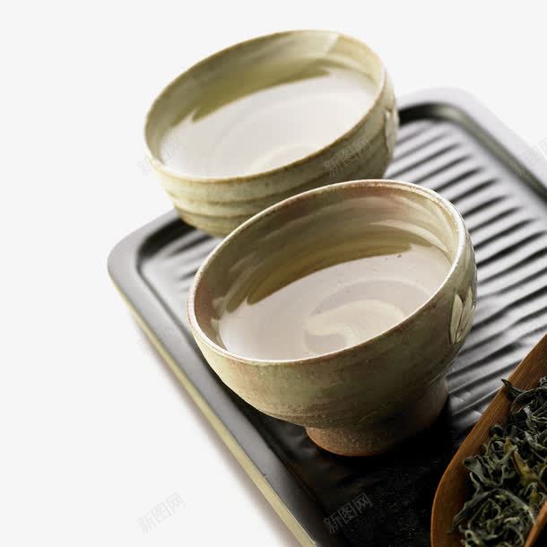 茶碗的摆设png免抠素材_新图网 https://ixintu.com 摆设 绿色 茶水 茶碗