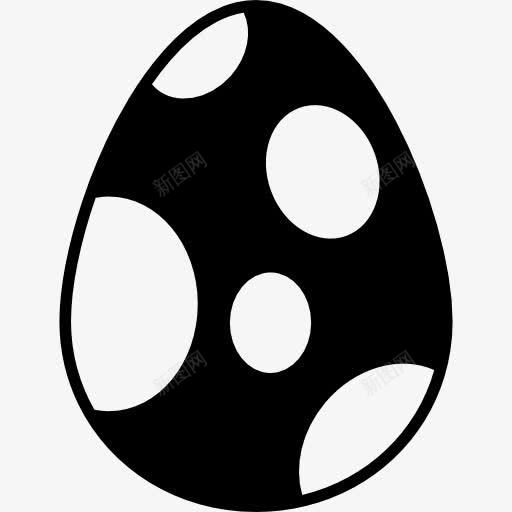 复活节彩蛋大点的标图标png_新图网 https://ixintu.com 复活节彩蛋 大 点 蛋 装饰 设计 食品 鸡蛋
