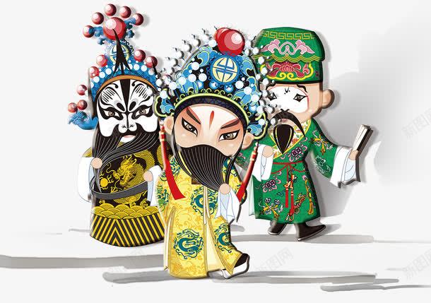 戏曲人物png免抠素材_新图网 https://ixintu.com 中国传统 国粹 戏曲 梨园