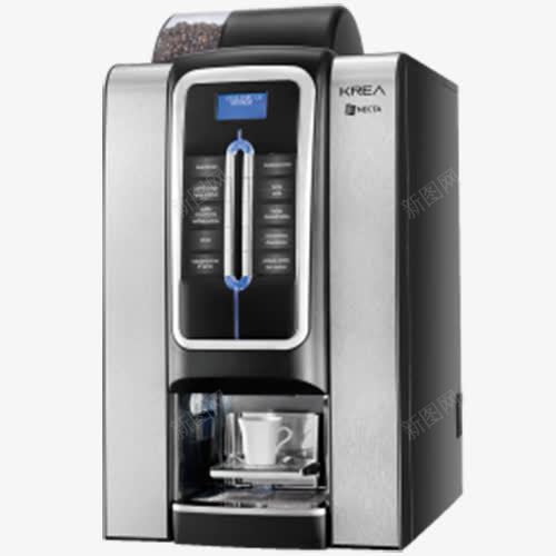 家用咖啡机png免抠素材_新图网 https://ixintu.com 产品实物 咖啡 咖啡机 灰色 电器 电器咖啡机