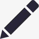 铅笔图标png免抠素材_新图网 https://ixintu.com 单色 图标 铅笔