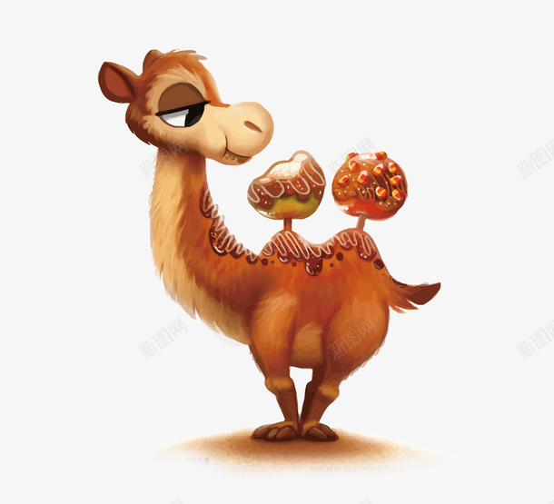 骆驼矢量图eps免抠素材_新图网 https://ixintu.com 冰条 卡通 手绘 矢量骆驼 骆驼 骆驼PNG矢量图 骆驼免扣PNG图 矢量图