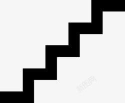 stairs楼梯AIGA符号标志图标高清图片