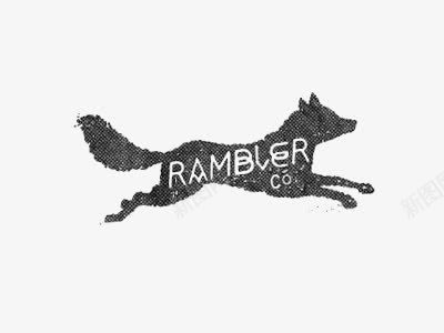 狼png免抠素材_新图网 https://ixintu.com RAMBLER 卡通 手绘 狼LOGO