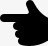 pointing指出左WPZOOM开发人员高清图片