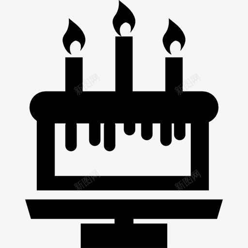 生日蛋糕图标png_新图网 https://ixintu.com 生日蛋糕 蛋糕