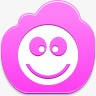 好吧微笑Pinkcloudicons图标png_新图网 https://ixintu.com ok smile 好吧 微笑