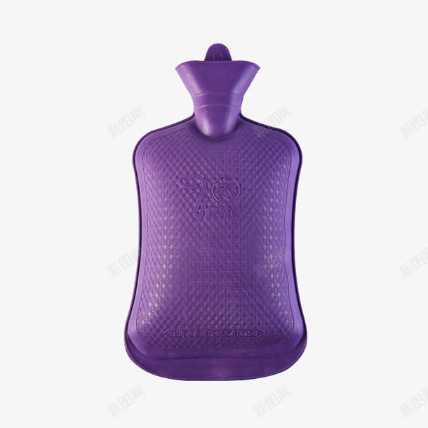 紫色注水暖水袋png免抠素材_新图网 https://ixintu.com 产品实物图 保暖 暖水袋 注水 紫色