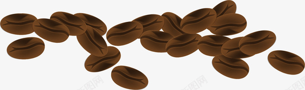手绘棕色咖啡豆咖啡png免抠素材_新图网 https://ixintu.com 咖啡 小清新 手绘咖啡豆 棕色咖啡豆 水彩 简约