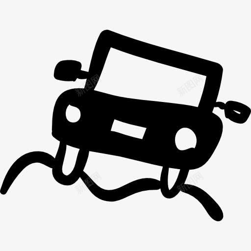 吉普车在山手拉运输图标png_新图网 https://ixintu.com 吉普车 山 手绘 手绘的山 汽车 车辆 运输