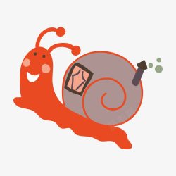 蜗牛矢量图素材