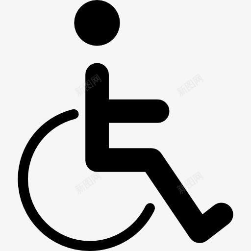 盘口图标png_新图网 https://ixintu.com 交通 医疗 标志 残疾 残疾人 轮椅