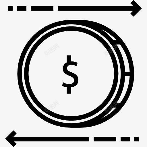交换图标png_新图网 https://ixintu.com 交换 商业 商业和金融 商务 硬币 美元 财政 货币 购物 金钱