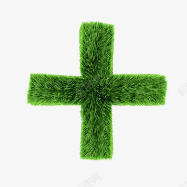 绿色交叉十字图标图标