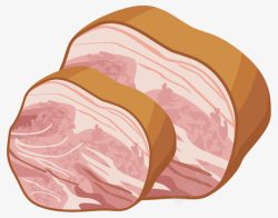 两块肉片素材