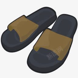 拖鞋装饰png免抠素材_新图网 https://ixintu.com 拖鞋 装饰