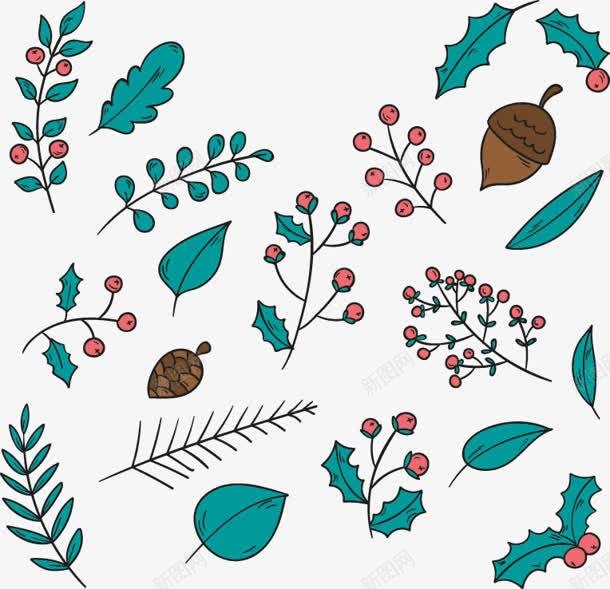 创意卡通植物花卉松果png免抠素材_新图网 https://ixintu.com 创意 卡通 松果 植物 花卉