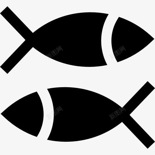 鱼图标png_新图网 https://ixintu.com 健康食品 动物 有机 海上生活 食品 饮食 鱼