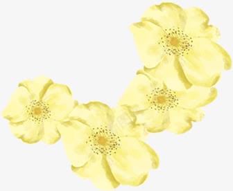 创意合成黄色水彩花卉在植物png免抠素材_新图网 https://ixintu.com 创意 合成 植物 水彩 花卉 黄色